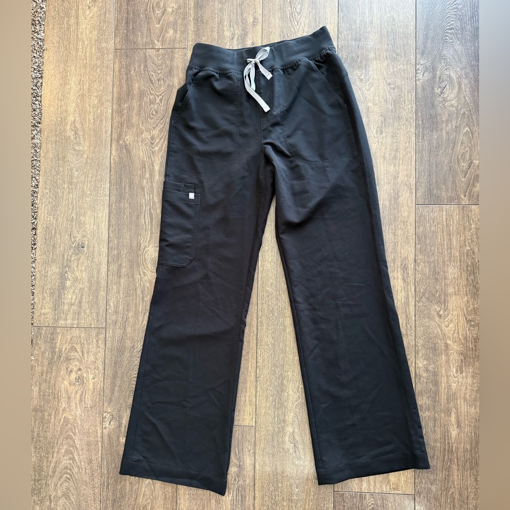 Figs high wasted Isabel wide leg scrub pants